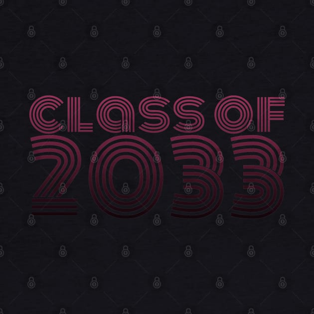 Class of 2033 red by Egit